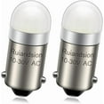 thumbnail image 1 of Ruiandsion BA9S LED Car interior Light Bulb 12V 24V Dashboard Light 6000K White 2pcs, 1 of 7