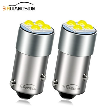 Ruiandsion BAW9S LED Bulb 10-60V White LED Interior Dome Map Lights for Car Motorcycle Trucks,2pcs