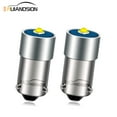 thumbnail image 1 of Ruiandsion BAX9S H6W LED Bulbs White 6000K 6-30V Canbus Error Free with Projector For Car Sidelights Backup Interior Ligh 2Pcs, 1 of 8