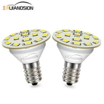 Ruiandsion E10 24V LED Lamp 600 Lumen 6000K Bright White Screw Base for Low Voltage Lighting System,(pack of 2)