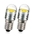 thumbnail image 1 of Ruiandsion E10 Base LED Upgrade Bulb 2W 3V Warm White Replacement for Lamps Flashlights Torch Light Bulbs 2pcs, 1 of 6