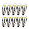 thumbnail image 1 of Ruiandsion E10 Base LED Upgrade Bulb 2W 6V Warm White Replacement for Lamps Flashlights Torch Light Bulbs 10pcs, 1 of 7
