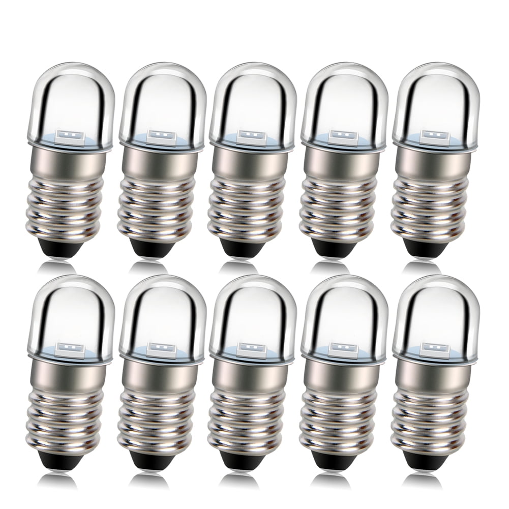 Upgrading Flashlight With Led Ruiandsion E10 Base LED Upgrade Torch Flashlight Bulbs 24V Blue Bicycle ...
