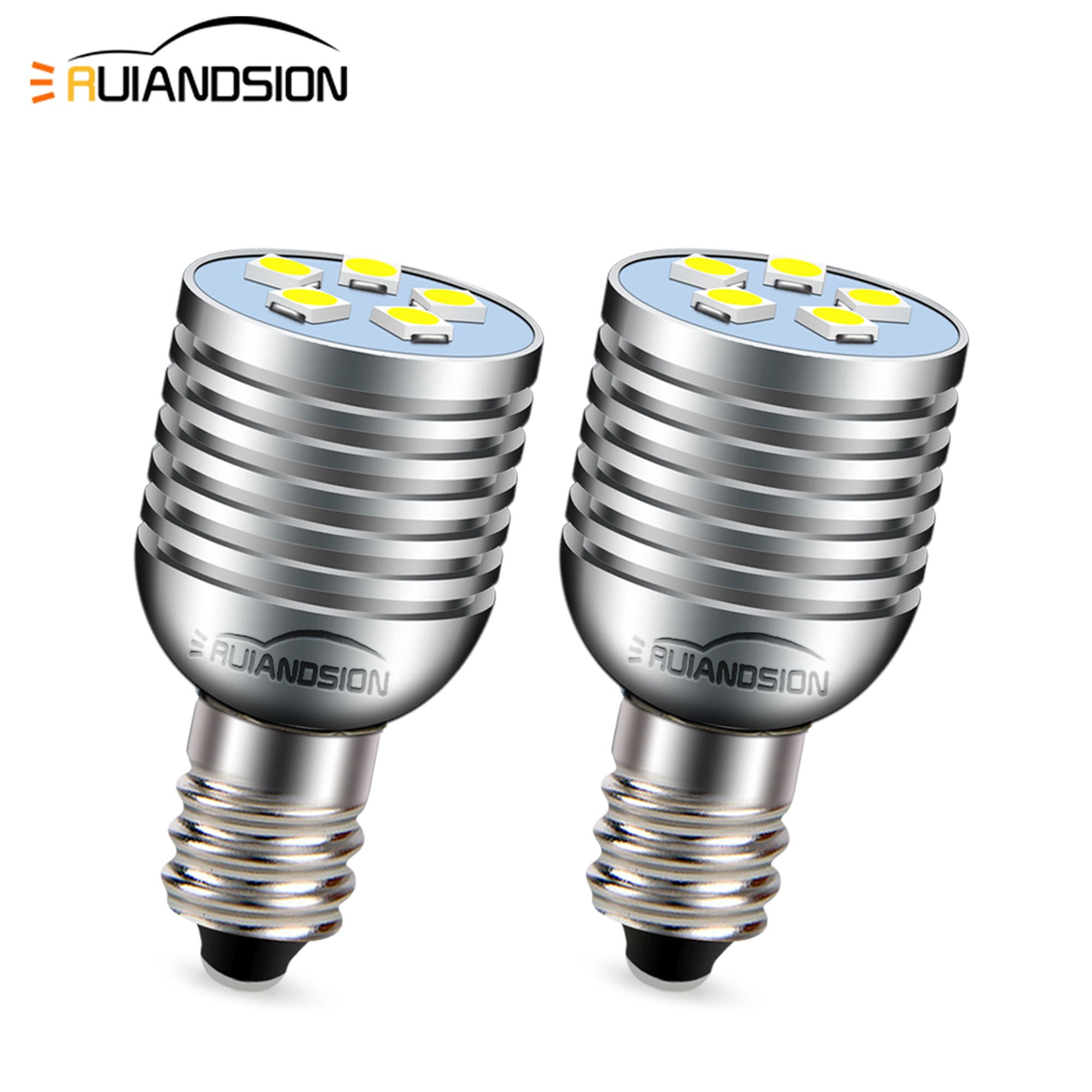 Ruiandsion E10 Miniature Screw base LED Replacement Bulb,110V/120V 2W ...