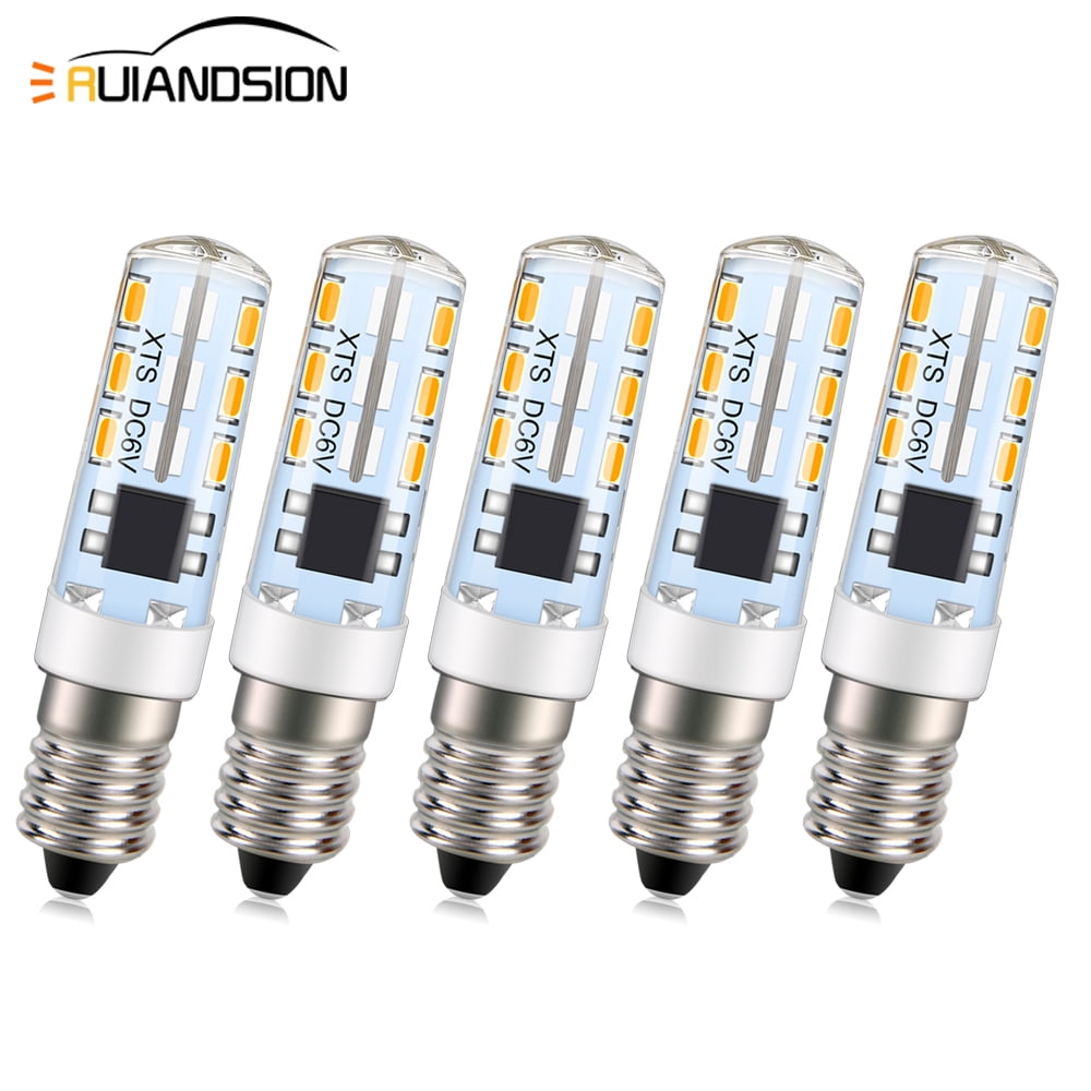 Ruiandsion E Led Bulbs Warm White Dc V Flashlight Headlight Torch