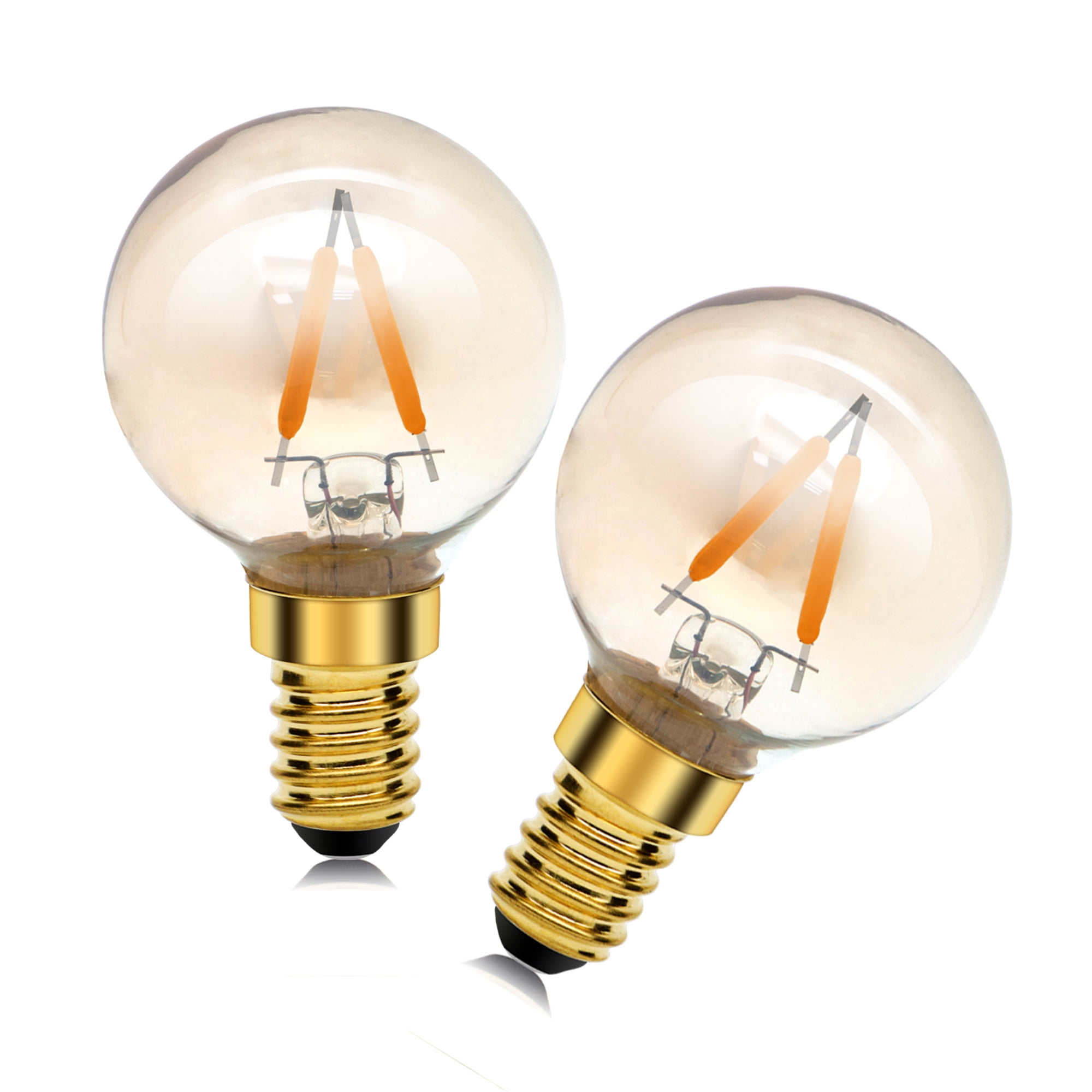 Ruiandsion E12 Vintage Filament LED Bulb, G40 Low Voltage 12-24V 1W ...