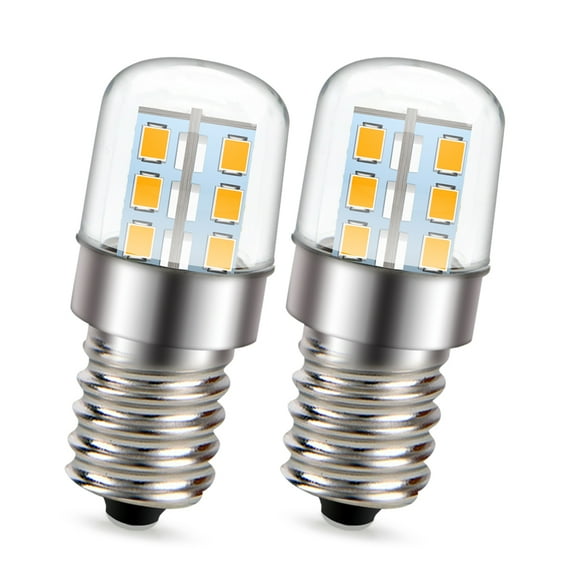 Ruiandsion E14 LED Bulb Bedroom Decor Lights refrigerator lights 2W 85-265V 720LM Warm White 2pcs