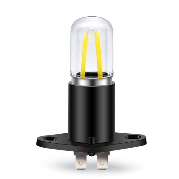 Ruiandsion E14 LED Bulb Split Base Appliance Light AC 110-130V 2W 300LM 6000K White Heat Resistant for Microwave,1-Pack