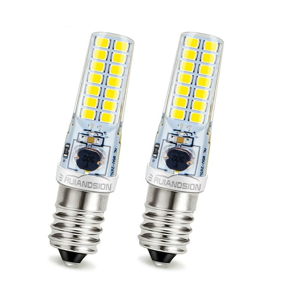 Ruiandsion E14 LED Bulb White 5W AC/DC 85-265V,for Ceiling Fans,Non-Dimmable,2 Pcs