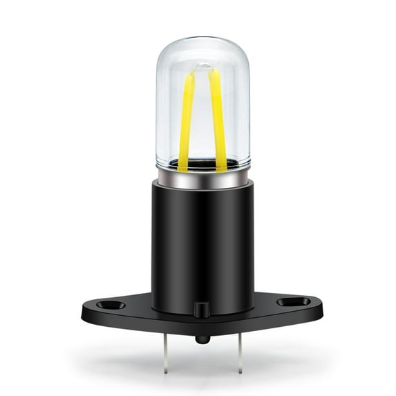 Ruiandsion E14 White LED Bulb 110-130V High Temperature Resistant Waterproof Splittable Design for Microwave and Oven Lighting Replacement,Pack-1