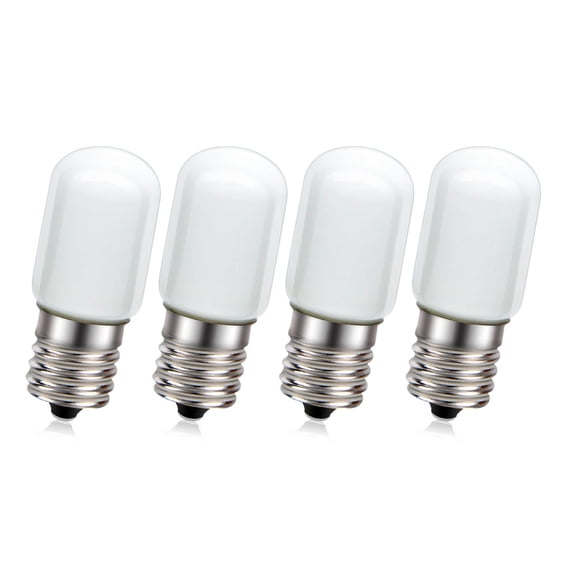 Ruiandsion E17 LED Light Bulb Cool White 2W 300 Lumen AC 200-240V for Home Indoor Reading Table Lamp Hallway,(Pack of 4)