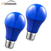 Ruiandsion E26/E27 Base LED Bulb,2-Pack, 9W Blue,85-265V110V/220V, Replacement for Holiday Christmas Decor String Lights