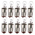 thumbnail image 1 of Ruiandsion E5 Base Miniature Halogen Light,10-Pack,12V 0.45W 80LM 3000K Warm White for Models Crafts Miniature Buildings Retro Flashlights, 1 of 8