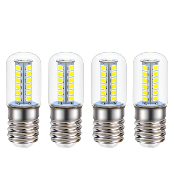 Ruiandsion E17 LED Bulb 2W 500LM 100-240V White 360 Degree Light for Home Indoor Outdoor Lighting, 4Pcs
