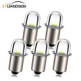 thumbnail image 1 of Ruiandsion P13.5S Mini LED Bulb 18V, 150LM 6000K Cool White Non-Polarized for Flashlights Camping Lanterns, 5-Pack, 1 of 7