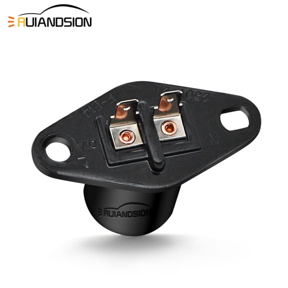 Ruiandsion Microwave Oven Light Bulb Base, E14 Lamp Socket Replacement, Universal 110-250V, Heat-Resistant Insulated Black Base,1-Pack