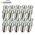 thumbnail image 1 of Ruiandsion P13.5S Flashlight LED Bulb White 4.5V 500LM 6000K Non-Polarity for Bike Light Camping Outdoor Emergency Lighting Replacement,Pack-10, 1 of 8
