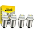 thumbnail image 1 of Ruiandsion P13.5S Mini LED Bulb,6000K White 100 LM, 3-18V(4.5V 6V 9V 12V ) Replacement for Flashlight Bike Headlamp,4-Pack, 1 of 10