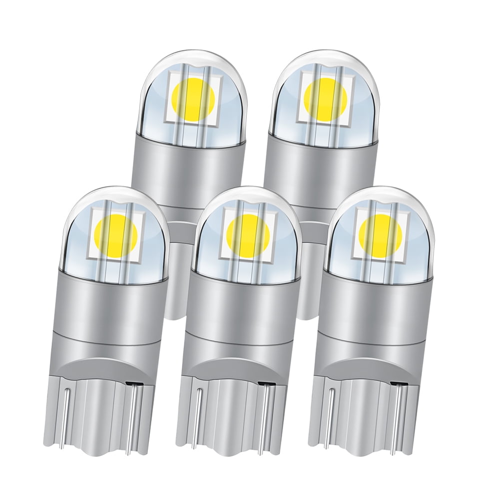 Ruiandsion T10 W5W 194 Cuneo Luce 12V LED Lampadine Verde Non Polarità Super Luminoso Targa Di Ricambio Luce Per Auto Interni Luce 2Pc - copertina