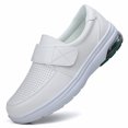 thumbnail image 1 of Ruiatoo Women's Healthcare Nursing Shoes LightweightComfortable Air-Cushion Nurse Shoe Footwear Restaurant Loafer Waterproof Work Shoes (8066,White 36), 1 of 5