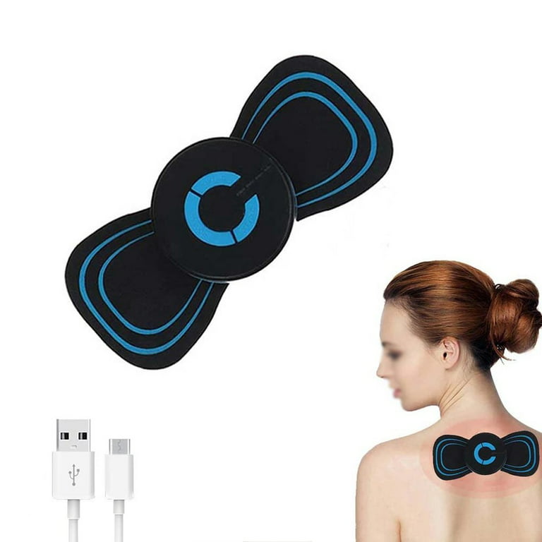 Rechargeable Back Neck Massager Adjustable Intensity Spine Massager Pain  Relief