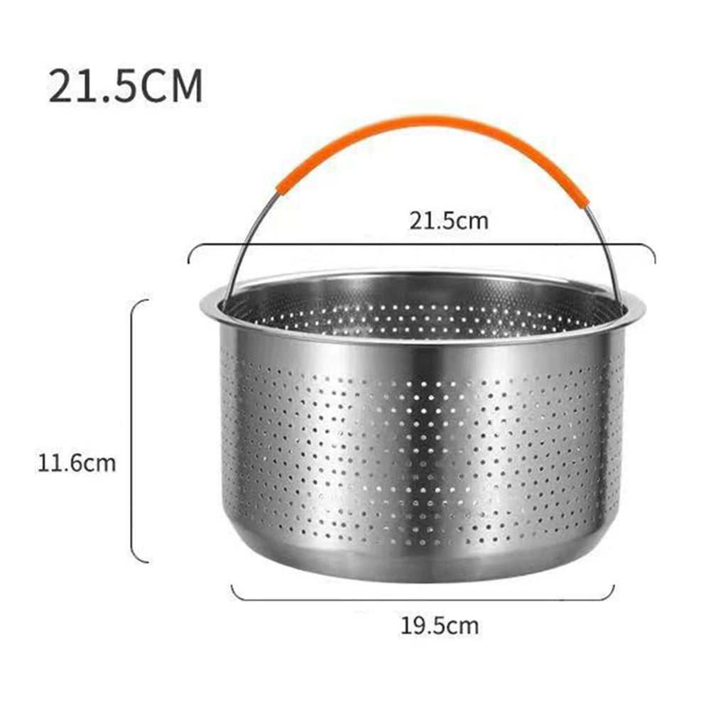 Ruibeauty Steamer Insert Steamer Pot Stainless Steel Basket Rice Steamer Pressure Cooker Walmart