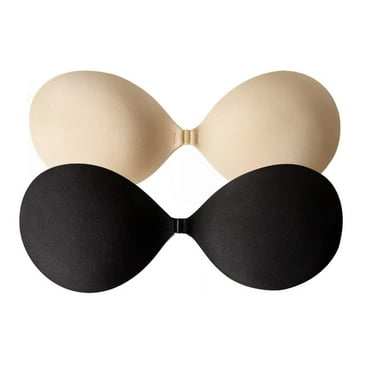 Ruidigrace Sticky Bras Adhesive Bra Push Up Strapless Bra Bra For Women Teen Girls 2 Pairs