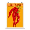 thumbnail image 1 of Ruidoso, New Mexico, Red Chiles, Letterpress, 1 of 2