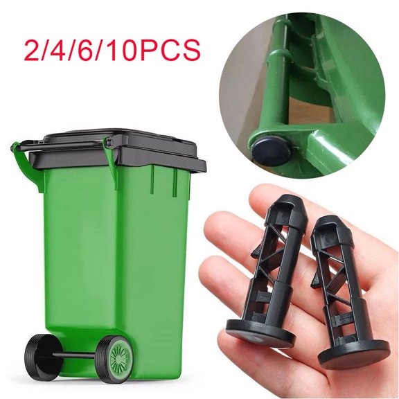 Ruifaya 2-10x Plastic Plug Link Fixing Strong Wheelie Bin Lid Hinge Pin Pins