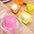 thumbnail image 1 of Ruifaya Fgbetcv 6 Pcs Cartoon Cute Boiled Eggs Sushi Rice Mold,Cartoon Cute Eggs Mould Pan Cooking DIY Tools,DIY Onigiri Mould, Bento Accessories for Home Kitchen, Schools, Nursery and Outdoor Camp, 1 of 9