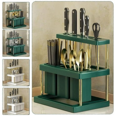 Ruifaya Kitchen Cutlery Holder Spoon Fork Chopstick Storage Rack Utensils Organizer I3
