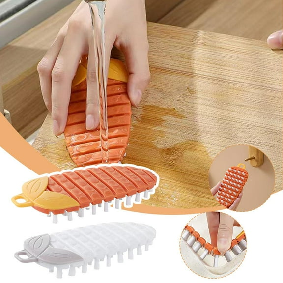 Ruifaya Kitchen Fruit & Vegetable Cleaning Brushes - Multifunctional Cleaner Food