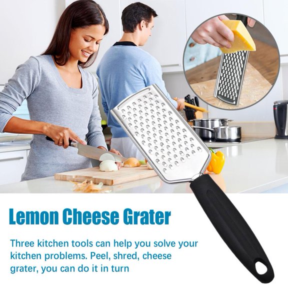 Ruifaya Lemon Cheese Grater Portable Handheld Stainless Steel Cheese Zester KitchenTool`