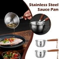 thumbnail image 1 of Ruifaya Mini Sauce Pan Cooking Pot Chocolate Melting Pot StainlessSteel with Pour Spout#, 1 of 8