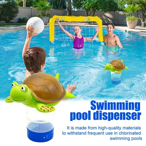 Ruifaya Premium-Chlorine Floater Turtle Floating Pool Chlorine Dispenser Fits 3Inch AU S