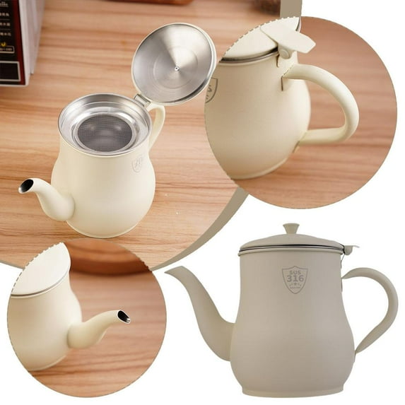 Ruifaya ZHOSXRC Bacon Grease Container,Bacon Grease Keeper,Bacon Grease Oil Container Storage Can Keeper with Strainer,Pot Fat Storage with Lid, Easy Grip Handle for Storing Cooking Grease