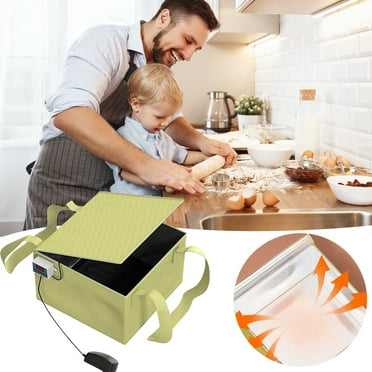 Ruifushidai Dough Proofing Box Dough Proofer With Precise Temperature Control For Baking Proofing Box For Bread Making Warmer