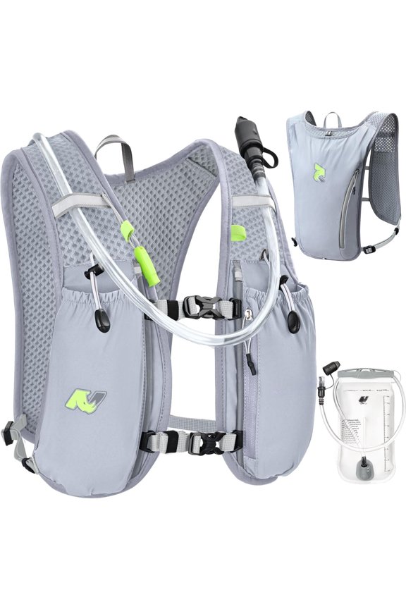 Ruig Vest,Hydratio Vest 5L with 1.5L Water Bladder,Lightweight Hydratio Pack Water Backpack for Hikig Race