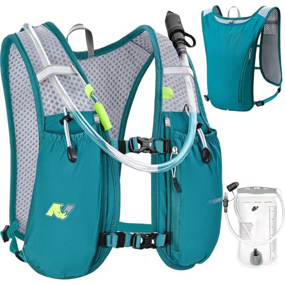 Ruig Vest,Hydratio Vest 5L with 1.5L Water Bladder,Lightweight Hydratio Pack Water Backpack for Hikig Race