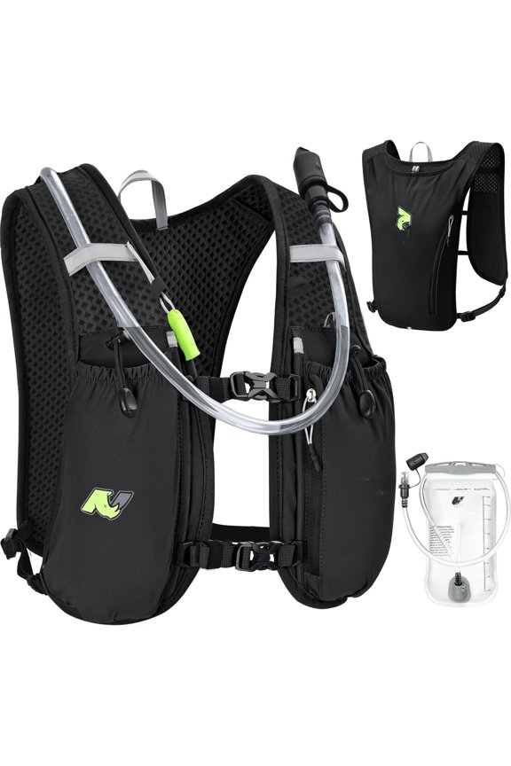 Ruig Vest,Hydratio Vest 5L with 1.5L Water Bladder,Lightweight Hydratio Pack Water Backpack for Hikig Race