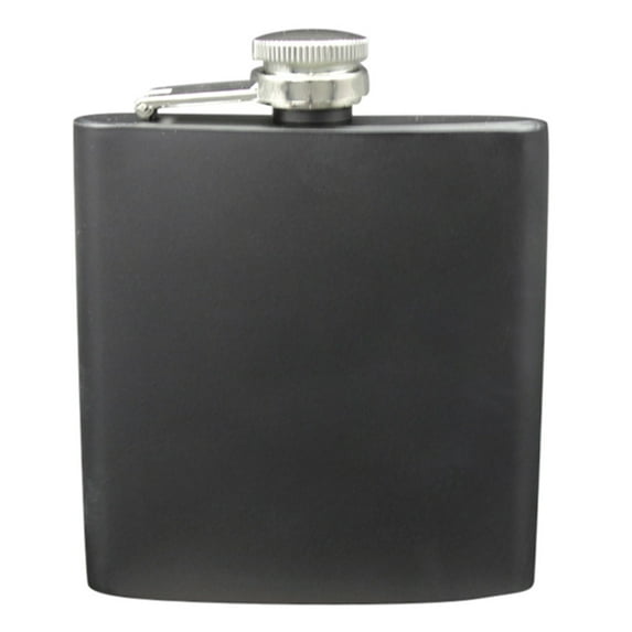 Ruijiao 6 OZ Men Stainless Steel Hip Flask with Funnel Leak Proof Screw Cap Pocket Flask Drinking Flask for Storing Whiskey Alcohol