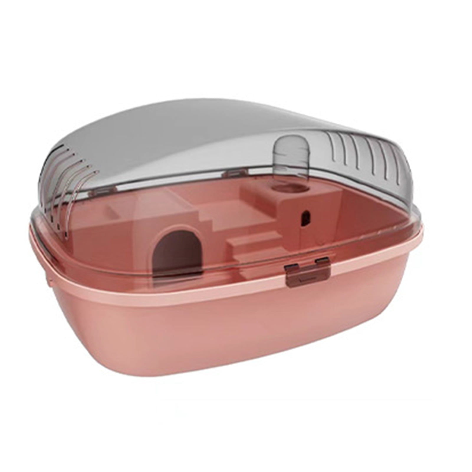 Image showcasing Ruike Hamster Cage with Detachable Habitat House, 360° Panoramic View ...