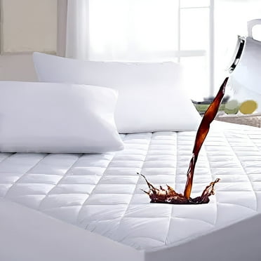 Ruili Queen Size Quilted Fitted Mattress Pad Deep Pocket 8 - 21 inches Waterproof Mattress Protector