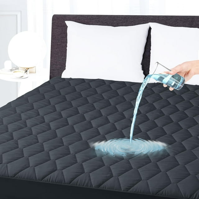 Ruili Twin XL Waterproof Mattress Pad, Deep Pocket Fit 8 to 21 inches