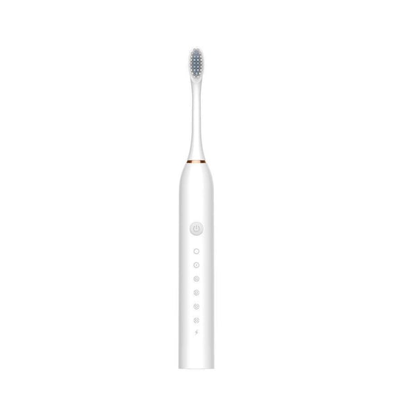 Ruimatai Deep Clean Rechargeable Electric Toothbrush, with 8 Soft Bristle Brush Heads, Smart 6-speed Timer Electric Toothbrush, IPX7 Waterproof, Protect Gums, Oral Clean, Clearance Travel Toothbrush