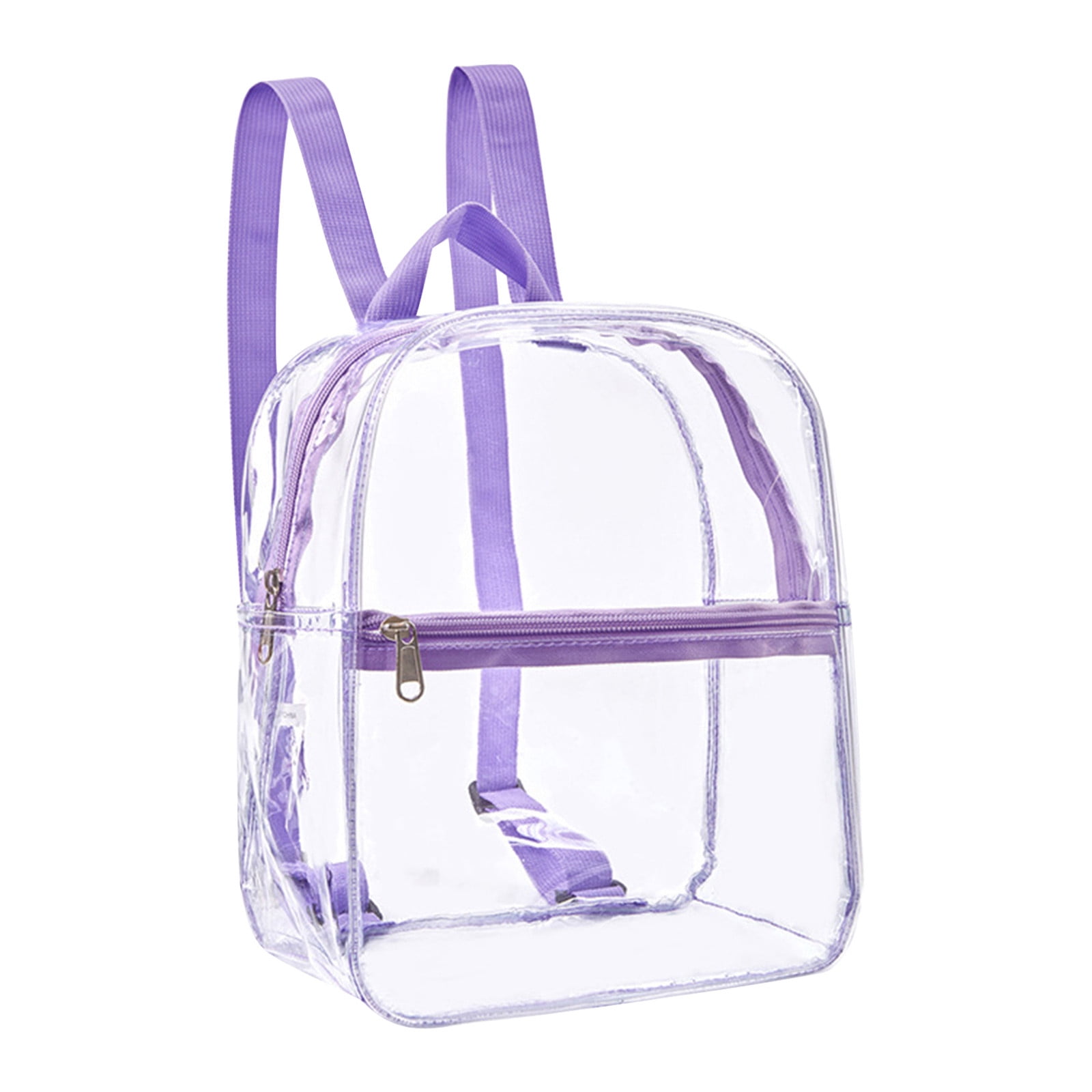 Ruimatai Extra Large Storage Heavy Duty Moving Bags Transparent Backpack, Transparent Mini