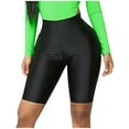 thumbnail image 1 of Ruimatai High Waist Yoga Shorts Women Elastic Bike Leggings Workout Running Athletic Sports Pants Casual Comfort Stretch, 1 of 8