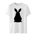 thumbnail image 1 of Ruimatai Mens Easter Casual T Shirts Funny Graphic Print Tee Shirt Men's Regular Fit Crew Neck Short Sleeve T-Shirt Summer Tops (S-2XL), 1 of 4