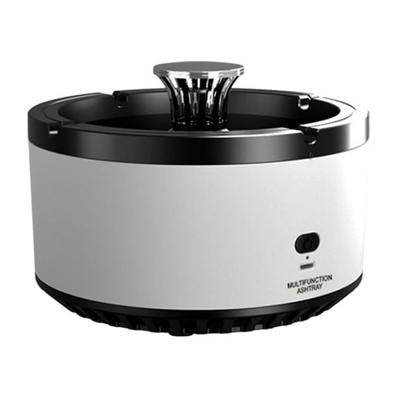 Ruimatai Multifunctional Smokeless Ashtray Indoor Outdoor Ashtray Air Purifier Desktop USB Rechargeable Electric Ashtray Filters for Home Office Air Purifier for Cigarettes