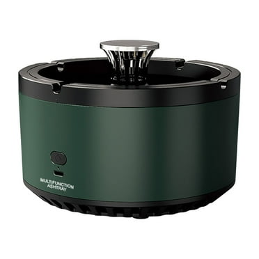 Ruimatai Multifunctional Smokeless Ashtray Indoor Outdoor Ashtray Air Purifier Desktop USB Rechargeable Electric Ashtray Filters for Home Office Air Purifier for Cigarettes